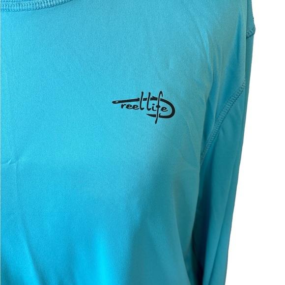 Reel Life Mens Sun Ray Defender Series Long Sleeve Shirt Size M - Picture 2 of 4
